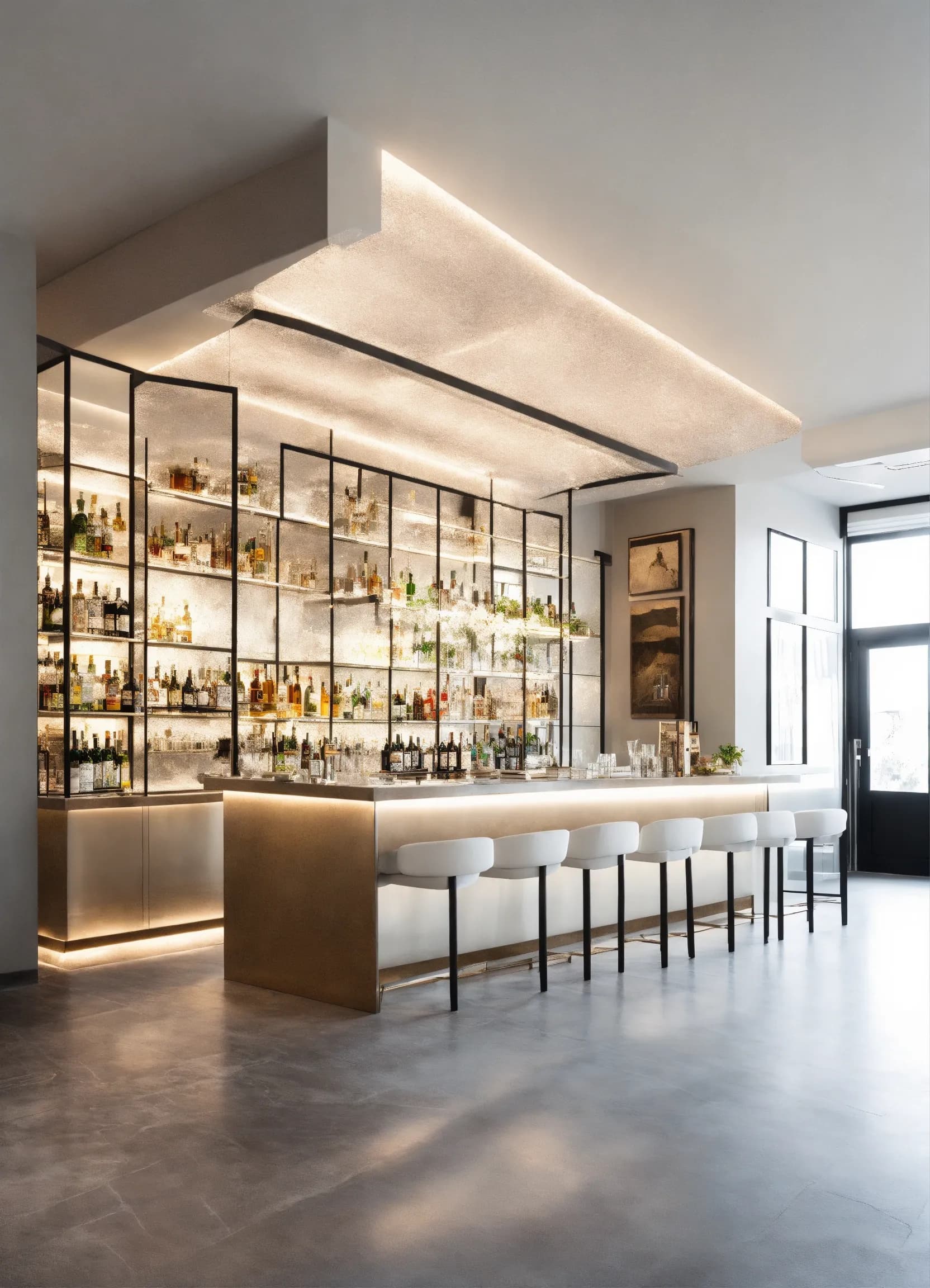 AI generated stylized portrait artwork