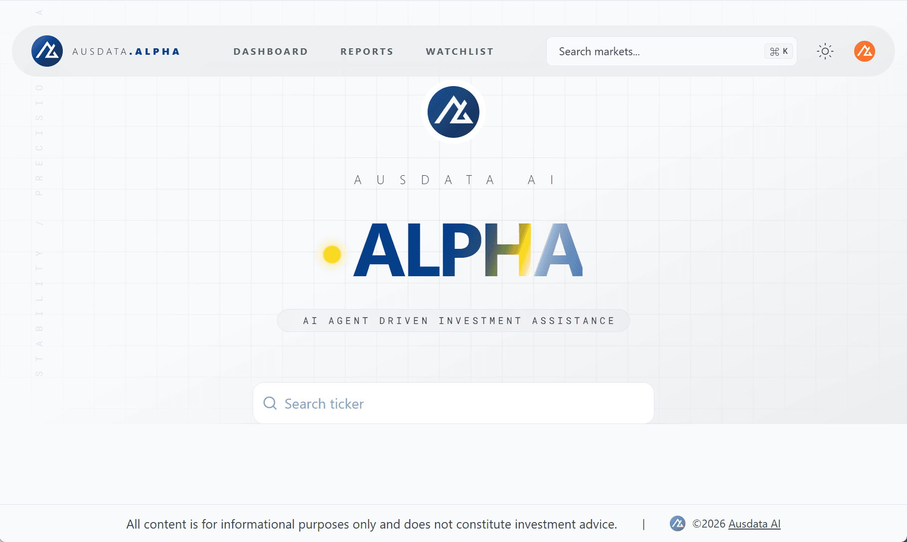 Alpha Platform