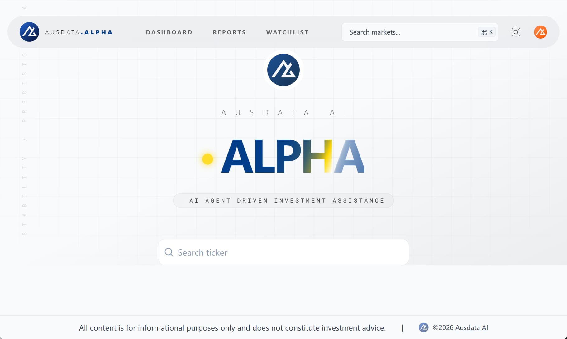Alpha Platform